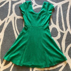 Anthropologie Maeve Green Dress US Small